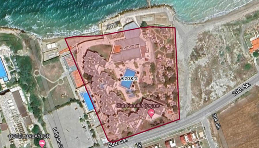 Çeşme’de denize sıfır otel 236 milyon TL’ye icradan satılacak