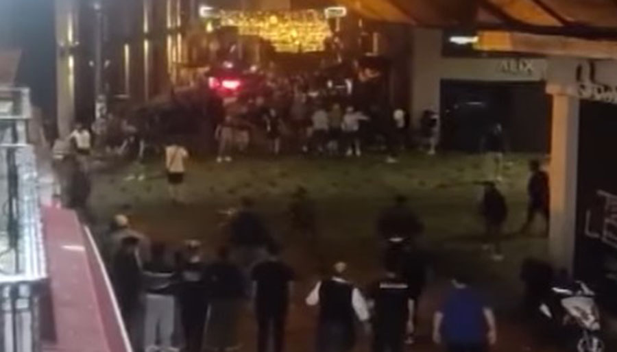 İstiklal Caddesi karıştı: Bayern Münih ve Galatasaray taraftarı arasında kavga