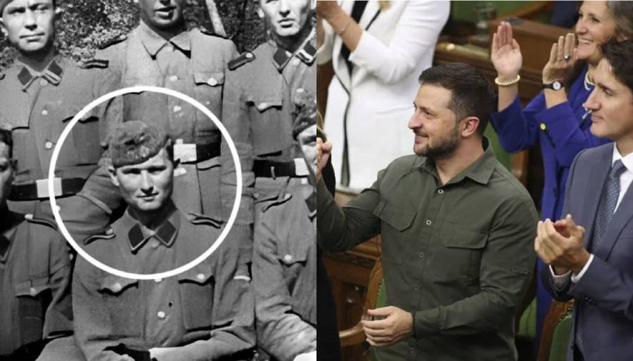 Kanada Parlamentosunda Nazi askeri skandalı 