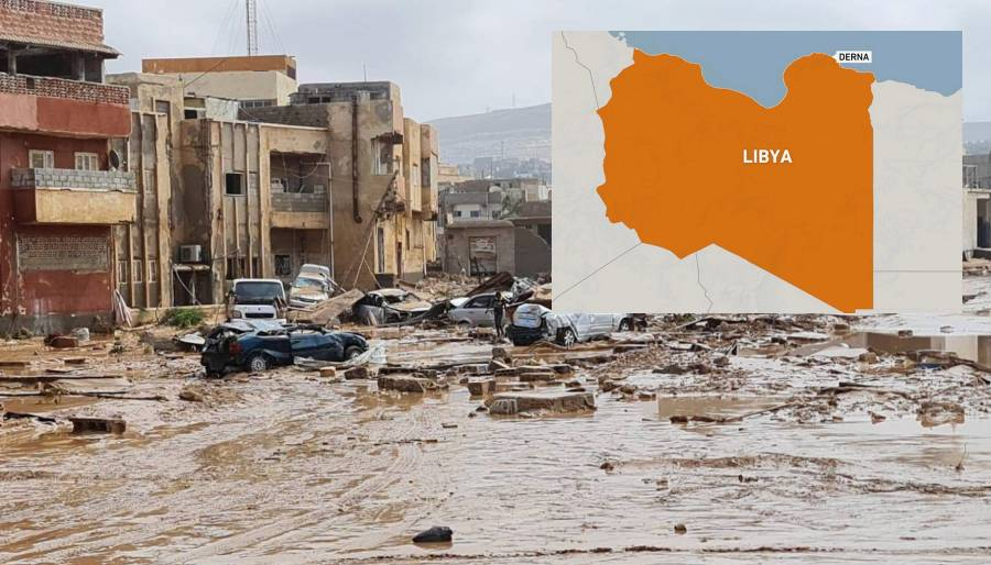 Libya'da sel felaketi, binlerce ölü ve kayıp var 