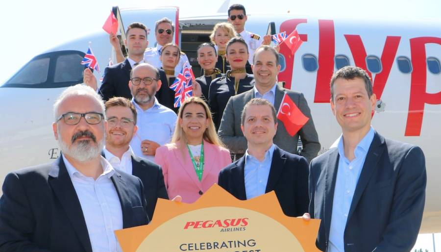Pegasus'dan Londra-Türkiye arasında büyük uçuş planlaması