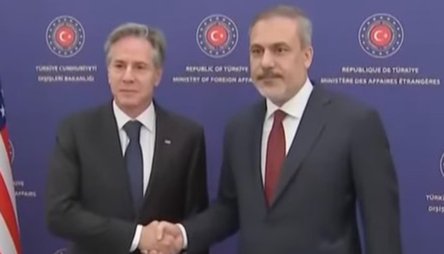 Hakan Fidan, ABD'li mevkidaşı Blinken ile görüştü
