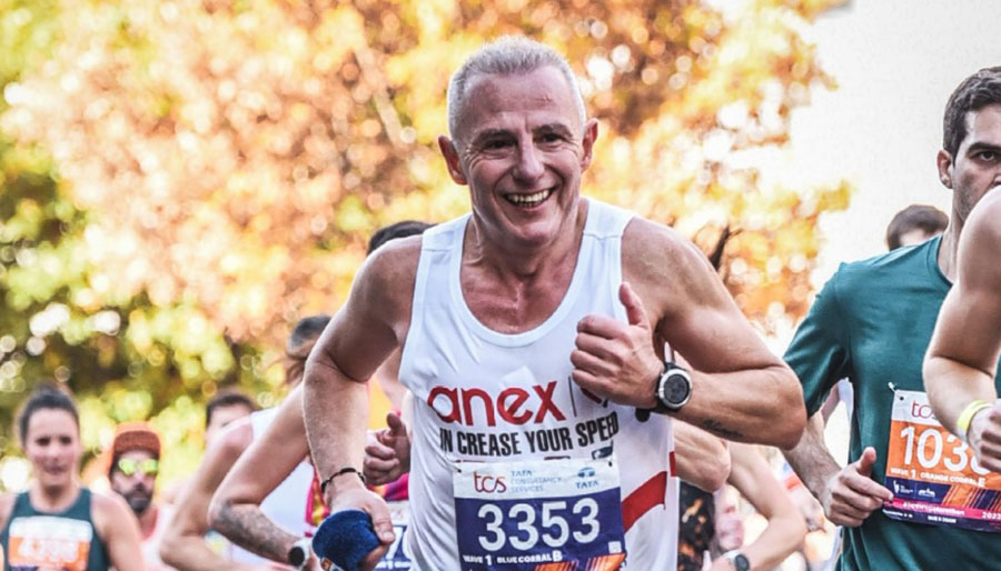 Feridun Ergün ANEX sponsorluğunda New York Maratonunda koştu