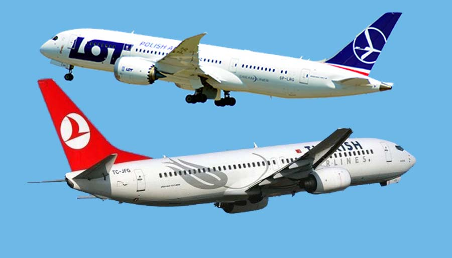 THY ve LOT Krakow’a ortak uçuş başlatıyor