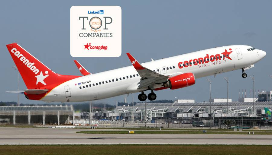 Corendon Airlines’a bir ödül de LinkedIn’den