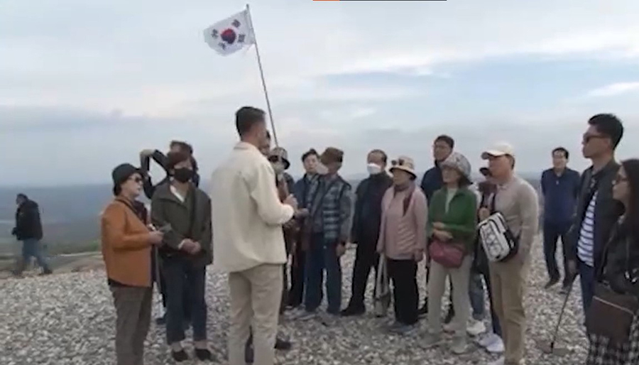Deprem bölgesine sezonun ilk turist kafilesi geldi