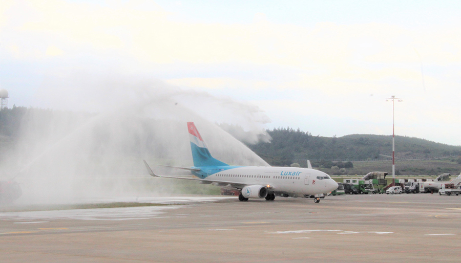 Luxair'in Lüksemburg-İzmir uçuşları başladı