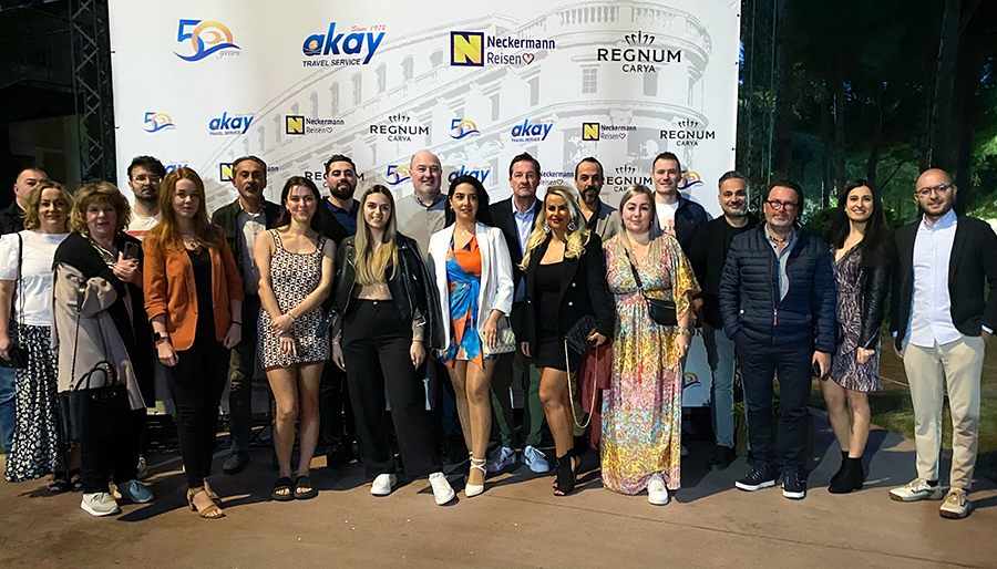 Neckermann ile Akay Travel Alman influencerları Antalya’da ağırladı