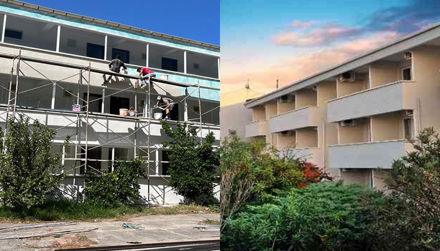 Milyonlarca lira yatırımla yenilediği otel satışa çıkarıldı