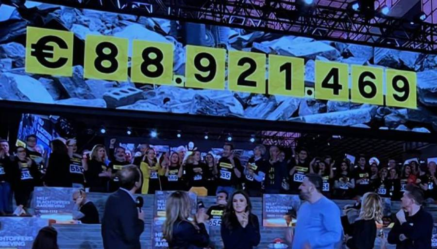 Hollanda’da depremzedeler için 89 milyon euro toplandı