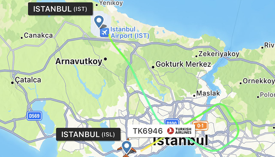 THY uçağı neden İstanbul Havalimanından Atatürk Havalimanına uçtu?