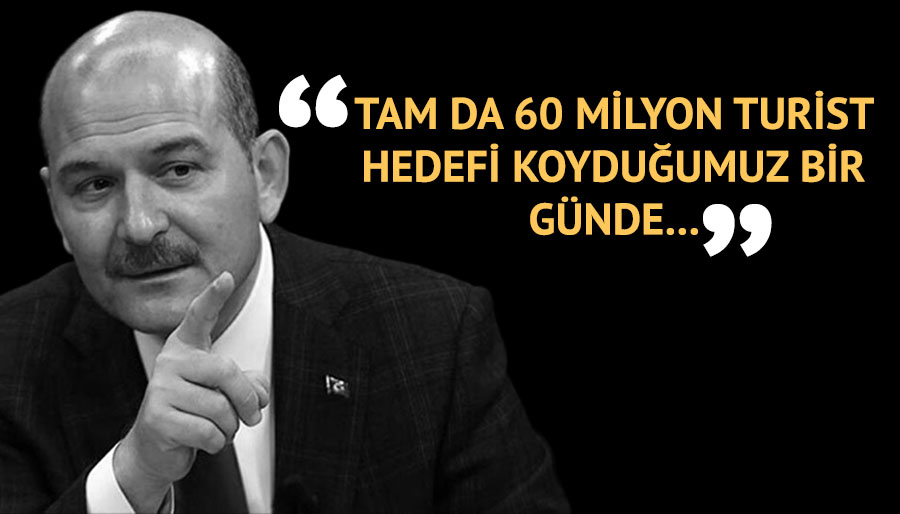 Süleyman Soylu: Türkiye’de yeni bir psikolojik harp başlatmanın eşiğindeler