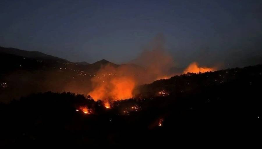 Kemer-Göynük’teki yangında üçüncü güne girildi