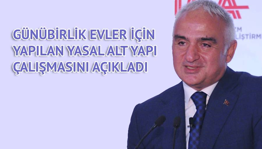 Mehmet Nuri Ersoy: Günübirlik evlere karşı değiliz