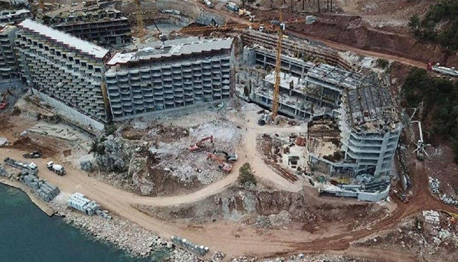 Marmaris’te denize kaçak dolgu yapan otele 60 milyon lira para cezası