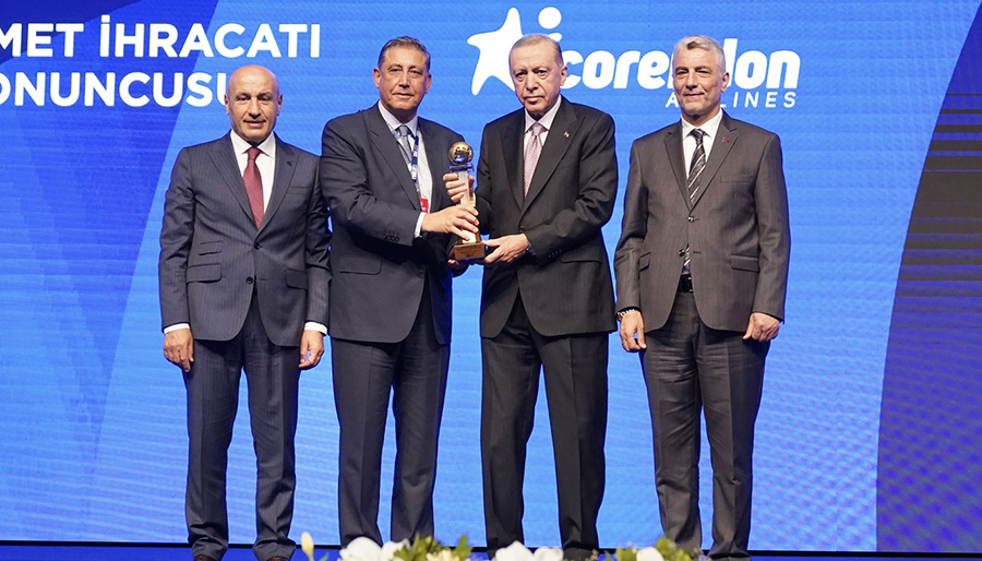 Corendon Airlines, ihracat şampiyonları arasına adını yazdırdı