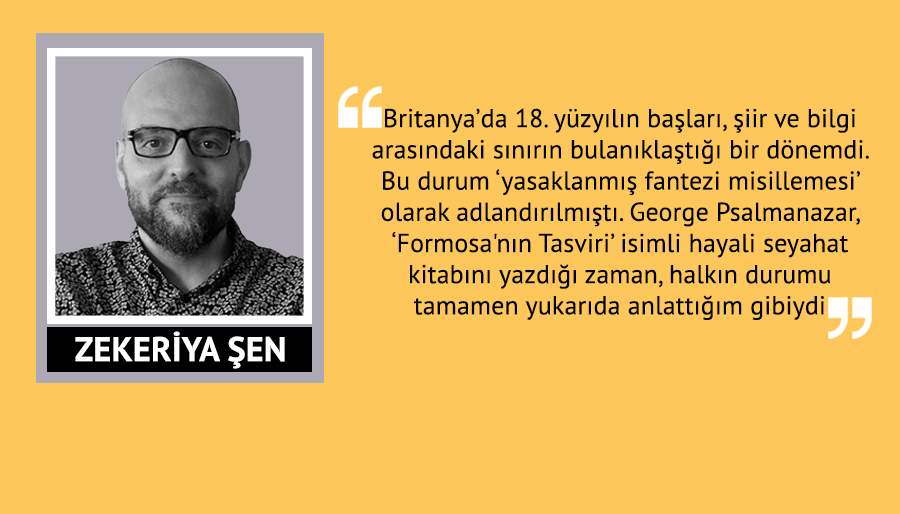 Tarihten bir şahsiyet: George Psalmanazar ve sahte seyahat kitapları