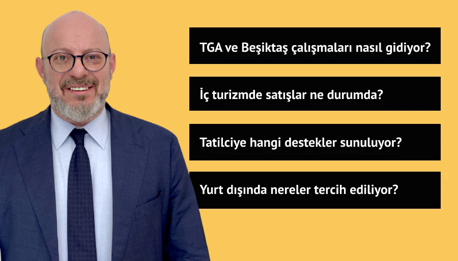 Mete Vardar sektörün sıcak gündemini Turizm Güncel’e değerlendirdi 