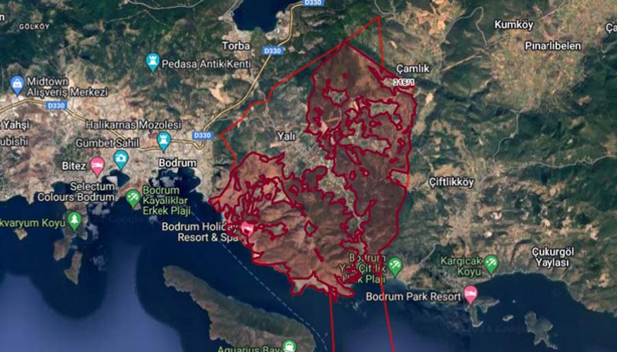 Bodrum’da 4 bin 800 futbol sahası büyüklüğündeki arazi turizme açılıyor