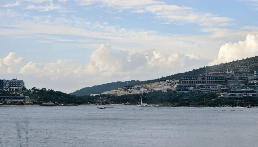 LUJO ve La Blanche Island yanan ormanlık alana villa mı dikti?