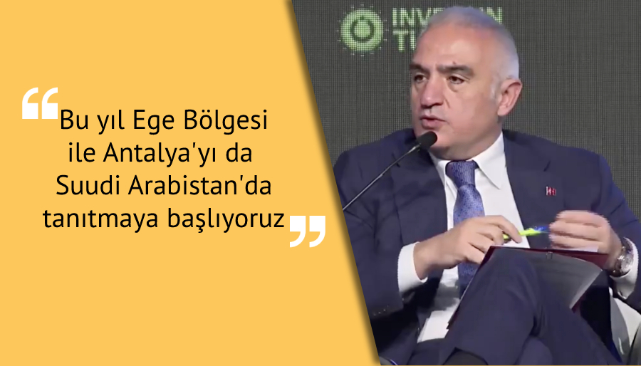 Mehmet Nuri Ersoy: Suudi turist sayısı inşallah bu yıl 1 milyona yükselir 