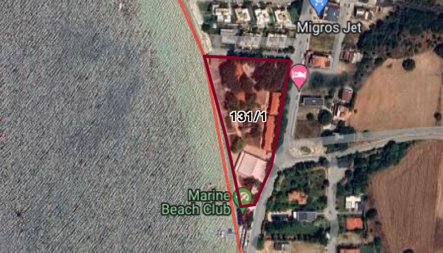 Çanakkale’deki denize sıfır araziye turizm imarı 