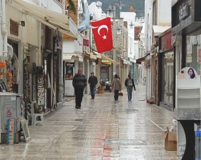  Bodrum esnafından ceza protestosu