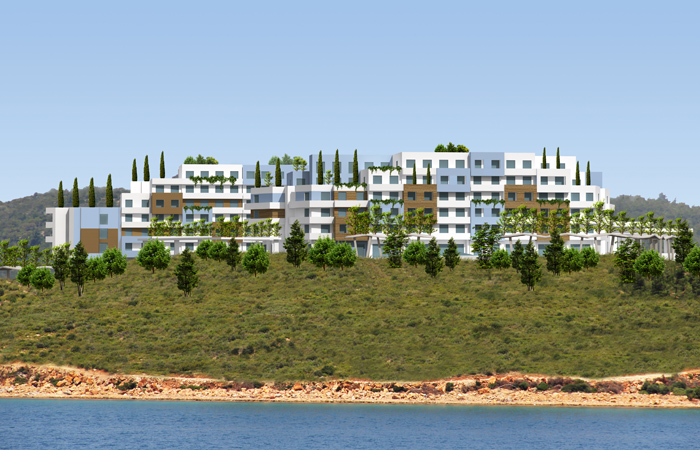 Pina Yarımadası'ndaki tartışmalı otel işte böyle olacak