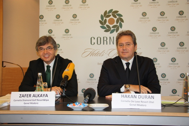 Cornelia yönetimi önerdi: Belek her şey dahili bırakmak için pilot bölge olsun