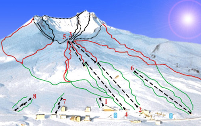 Erciyes'e 21 tane otel yapılacak, yatak kapasitesi 7 bine çıkacak
