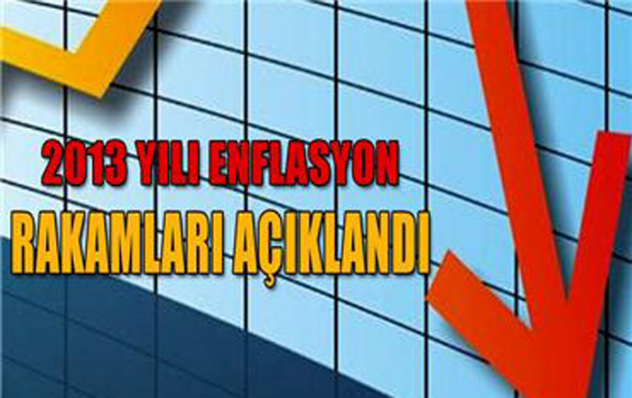 TUİK 2013 enflasyon rakamlarını açıkladı