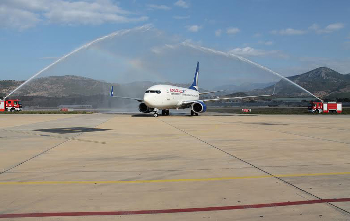 AnadoluJet Gazipaşa'ya ilk uçuşunu yaptı, Alanya'da iç pazar yükselecek
