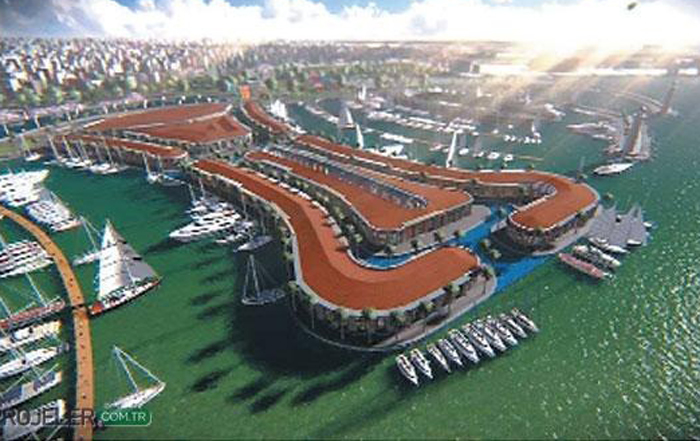 Viaport Marin'de AVM ve lüks otel de olacak