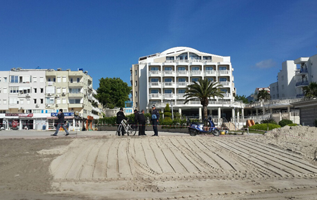 Marmaris'te Belediye Başkanı ile otelci arasında tartışma 