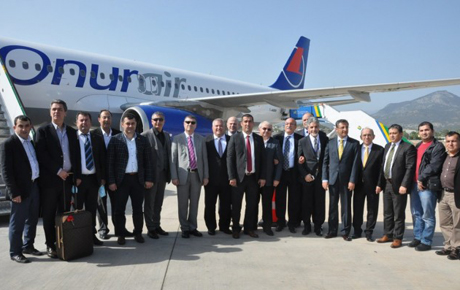 Onur Air, Gazipaşa Havalimanı’na ilk seferini yaptı