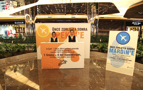 Zorlu Center, THY ile anlaşma imzaladı
