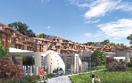 Beyaz et devi tatil kasabası kuruyor