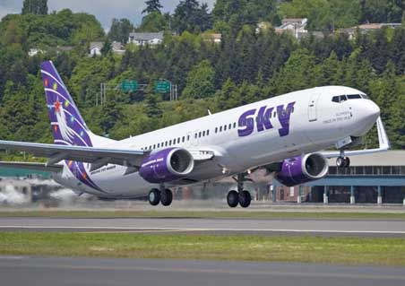 Sky havayolları, iç hat seferlerine başlıyor     