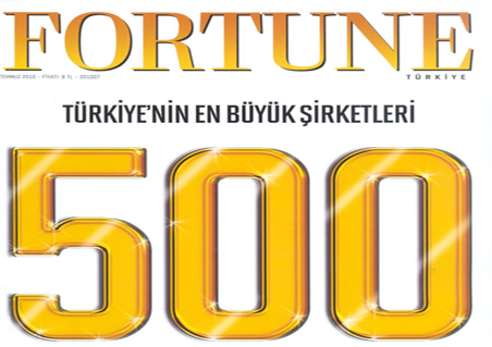 Türkiye'nin en büyük 500 şirketi arasında hangi turizm şirketleri var?