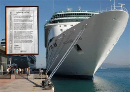 Royal Caribbean: Dikkat! Türkiye bir terör ülkesidir