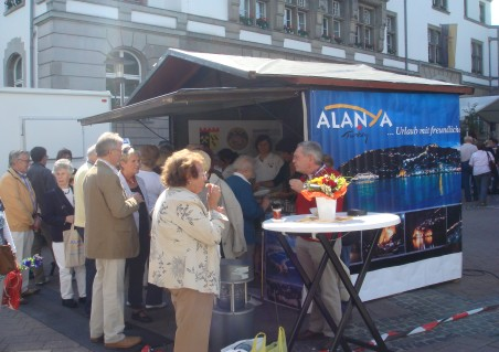 Almanya’daki festivalde Alanya tanıtıldı