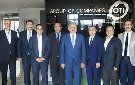 OTI Holding yönetim kurulu, Antalya Valisi'ni ve turizmcileri ağırladı