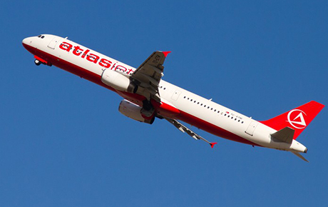 Kopenhag'da AtlasGlobal'in uçağına kalkış izni verilmedi