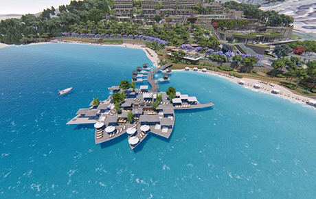 Bodrum'a 170 milyon dolara otel yaptı, sanat ve eğlenceyi bir araya getirdi