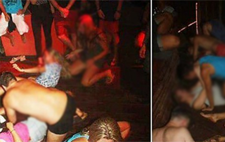 Tutuklandılar: Havuz partisi 10 turistin başını yaktı