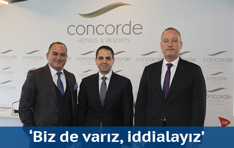 Concorde Hotels Kıbrıs'taki yeni oteli ve yeni kurumsal kimliğiyle uçuşa geçti