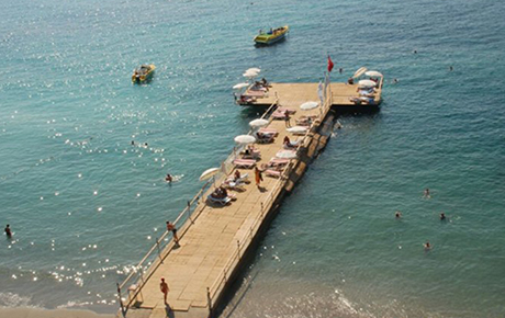 Otel önlerindeki iskelelere yeni düzenleme geliyor