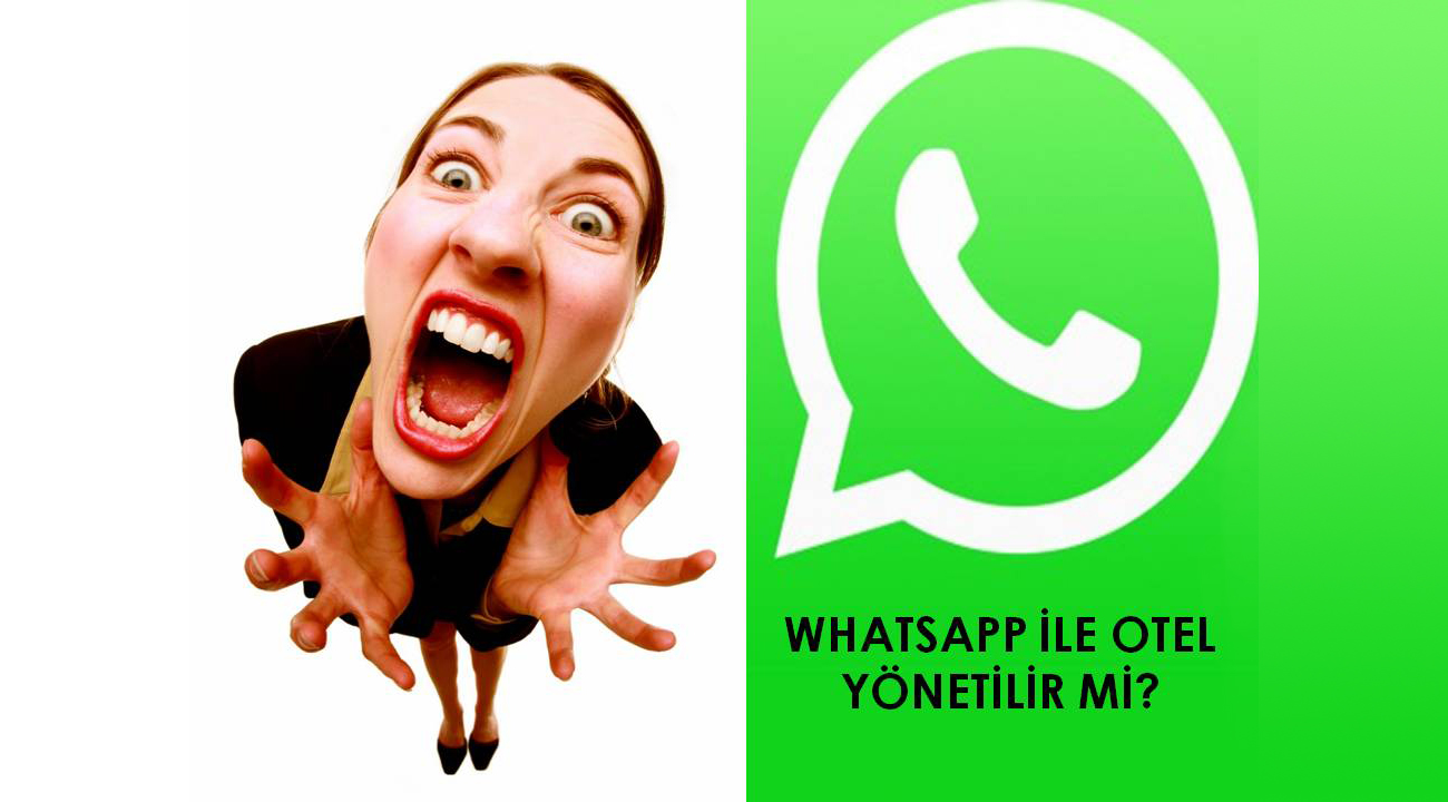 Whatsapp ile otel yönetilir mi?