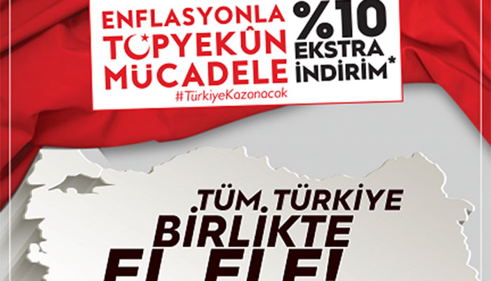 Enflasyonla mücadeleye Jolly Tur da katıldı