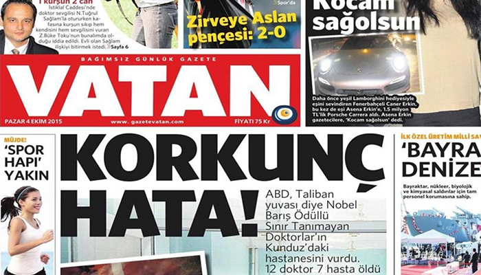 Vatan gazetesi kapandı